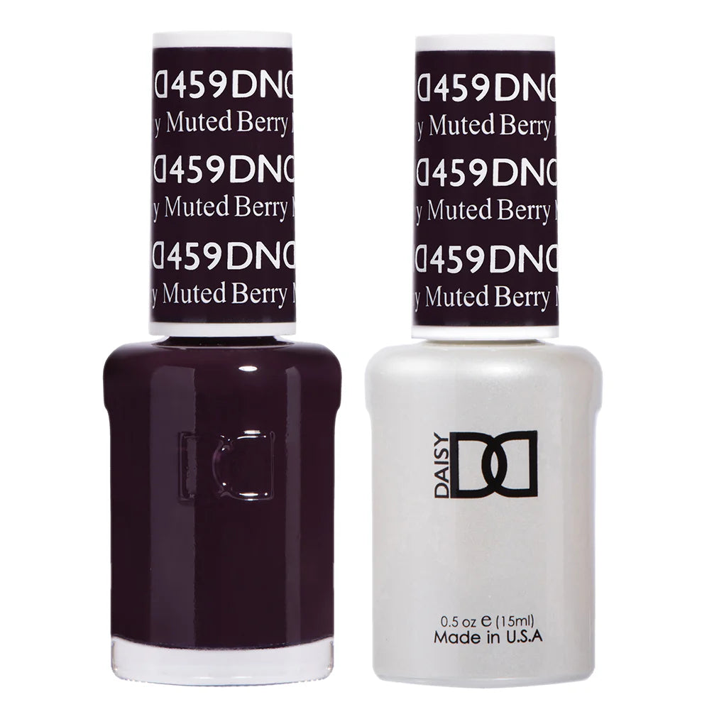 #459 - DND Gel UV/LED Soak Off Gel polish - Muted Berry