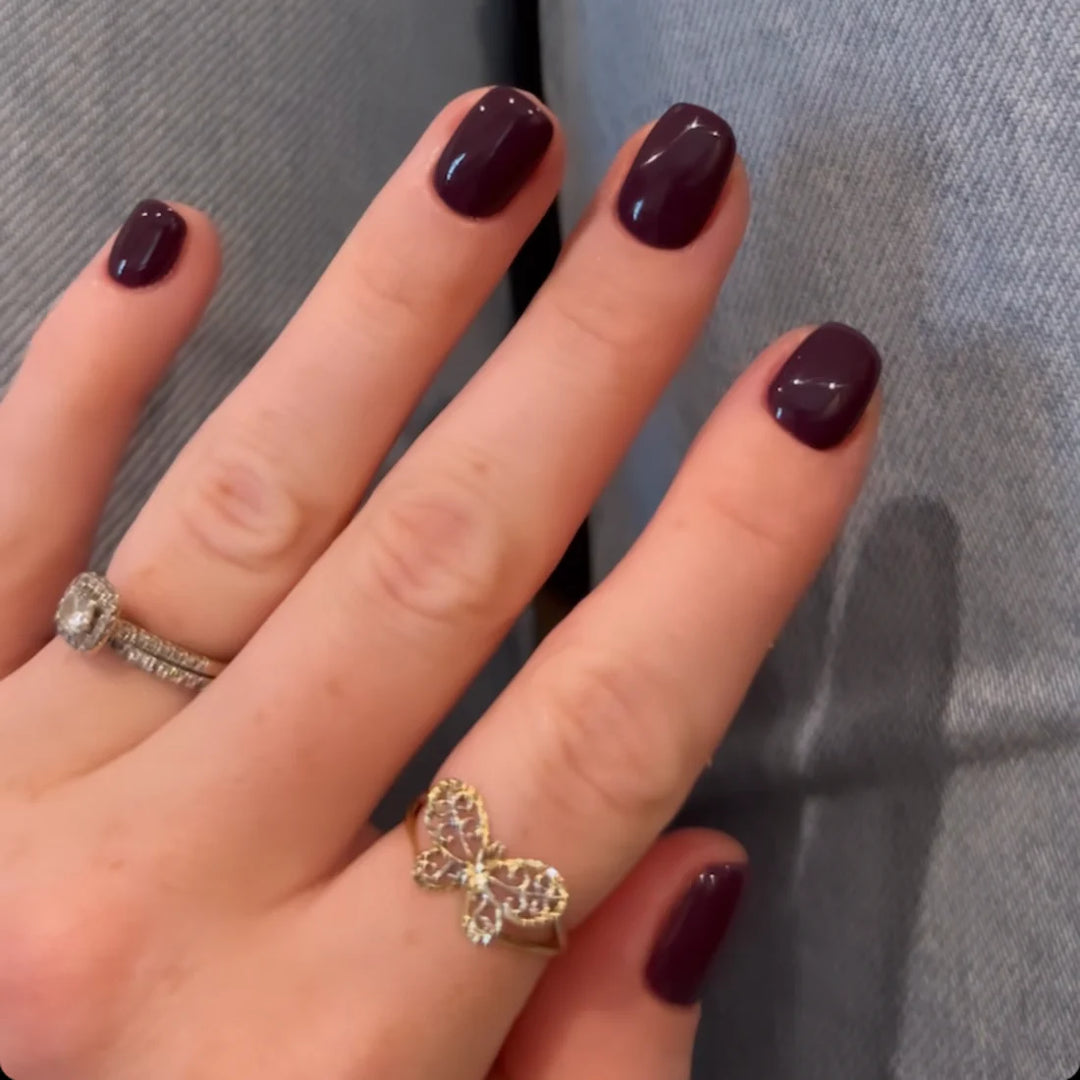 459 - DND Gel UV/LED Soak Off Gel polish - Muted Berry – Sunshine