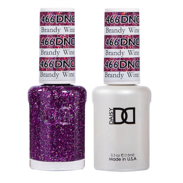 #466 - DND Gel UV/LED Soak Off Gel polish - Brandy Wine