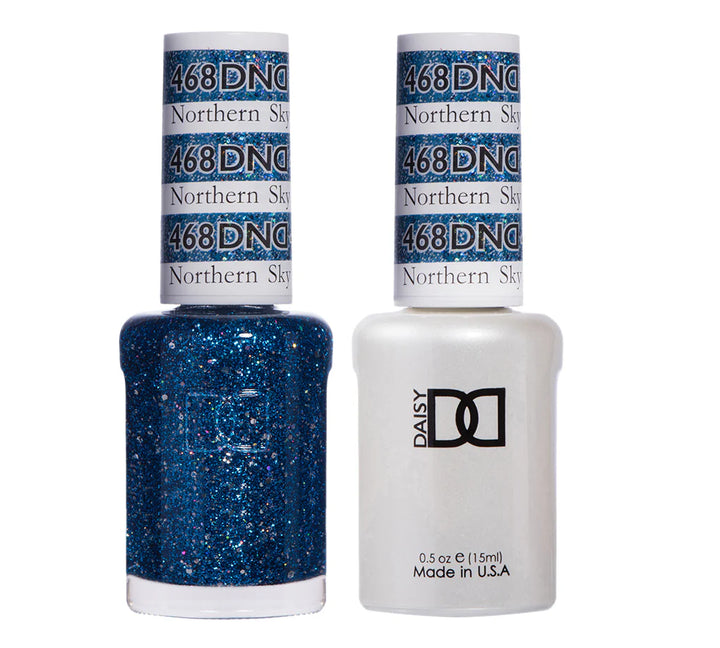#468 - DND Gel UV/LED Soak Off Gel polish - Northern Sky
