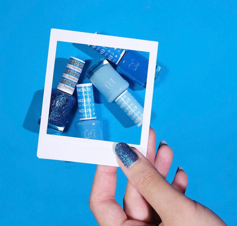 #468 - DND Gel UV/LED Soak Off Gel polish - Northern Sky
