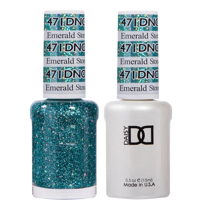 #471 - DND Gel UV/LED Soak Off Gel polish - Emerald Stone
