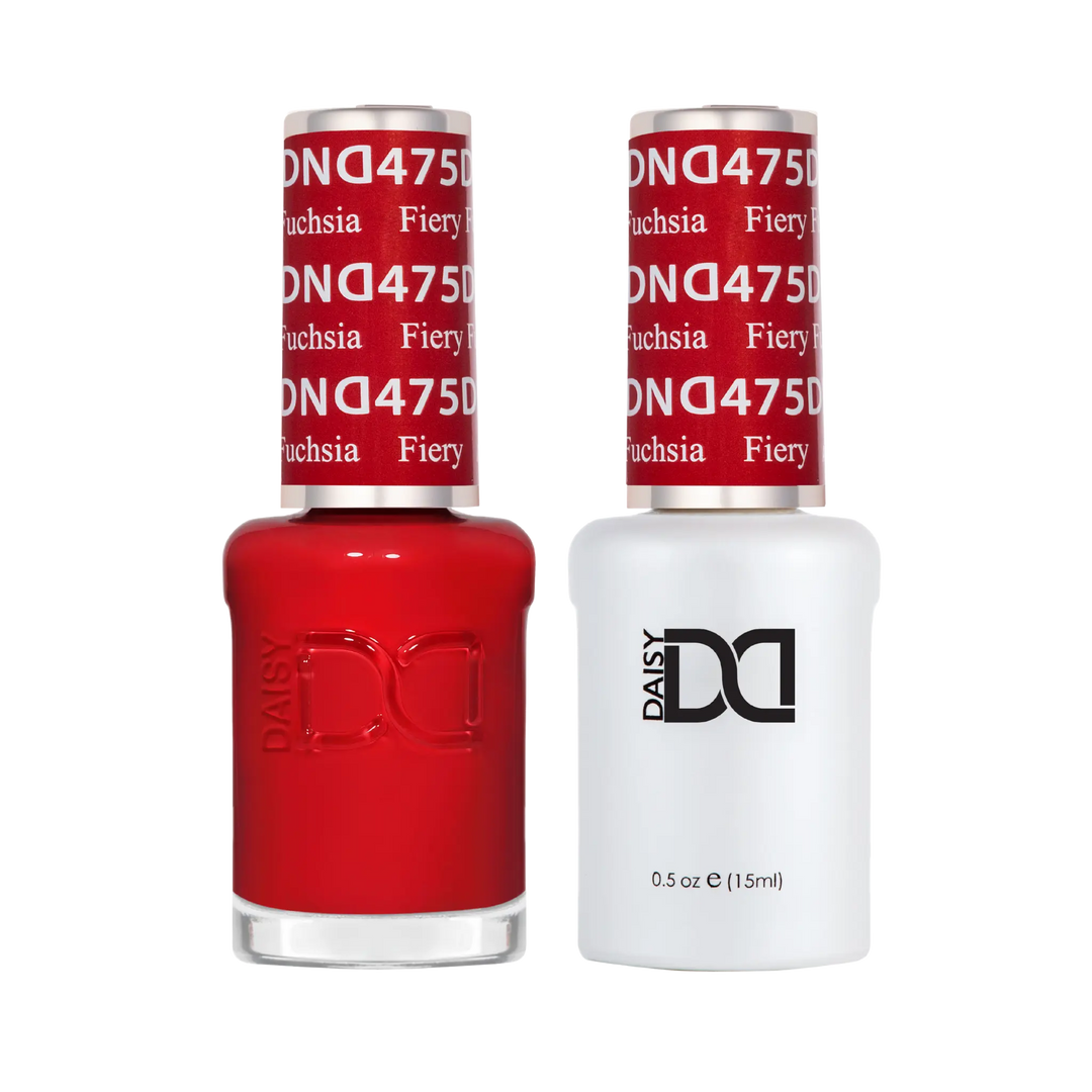 DND Gel #475 Fiery Fuchsia