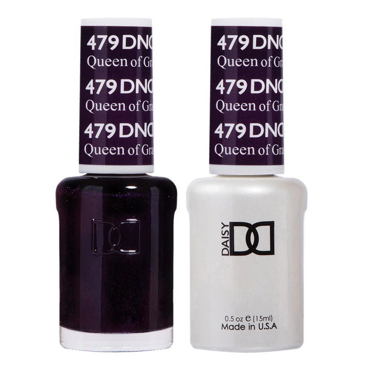 #479 - DND Gel UV/LED Soak Off Gel polish -  Queen of Grapes