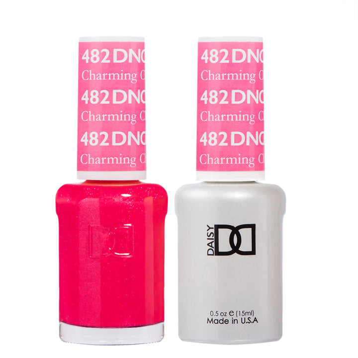 #482 - DND Gel UV/LED Soak Off Gel polish -  Charming Cherry