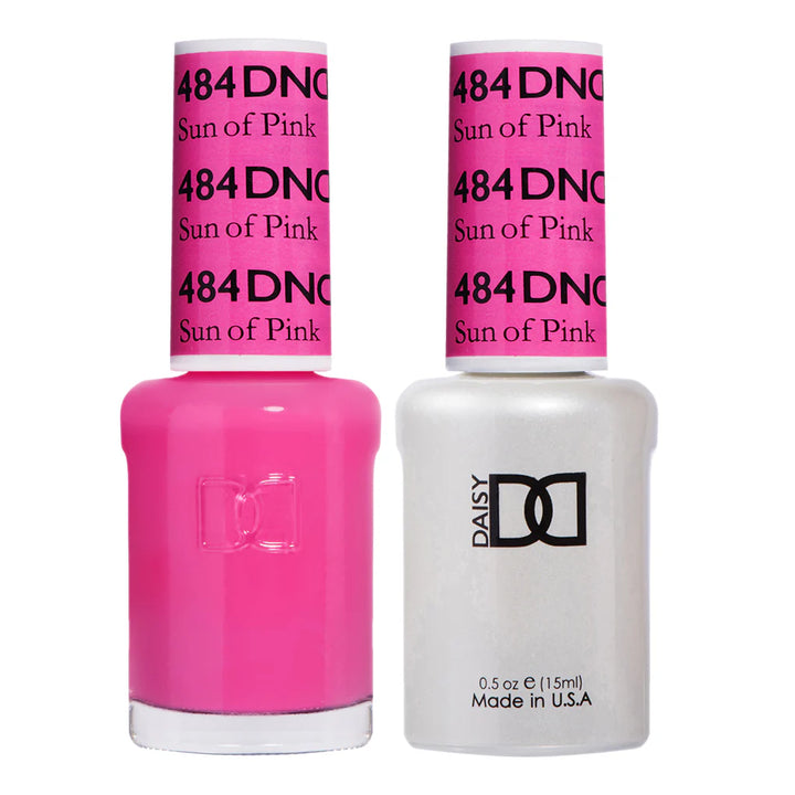 #484 - DND Gel UV/LED Soak Off Gel polish -  Sun of Pink