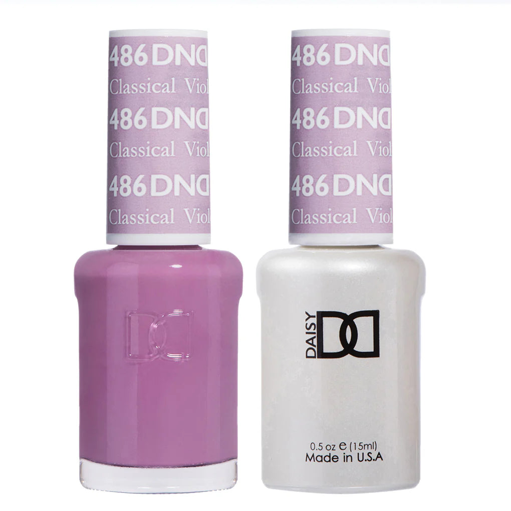 #486 - DND Gel UV/LED Soak Off Gel polish -  Classical Violet