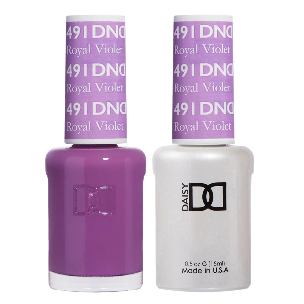 #491 - DND Gel UV/LED Soak Off Gel polish -  Royal Violet