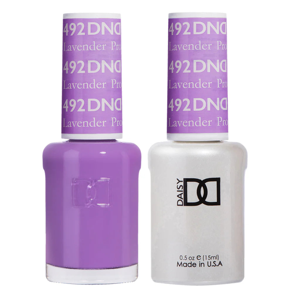 #492 - DND Gel UV/LED Soak Off Gel polish -  Lavender Prophet