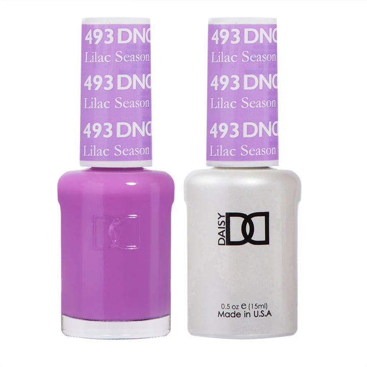 #493 - DND Gel UV/LED Soak Off Gel polish -  Lilac Season