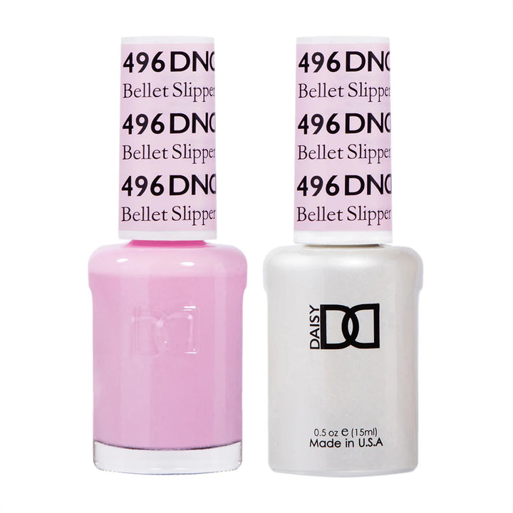 #496 - DND Gel UV/LED Soak Off Gel polish -  Bellet Slipper