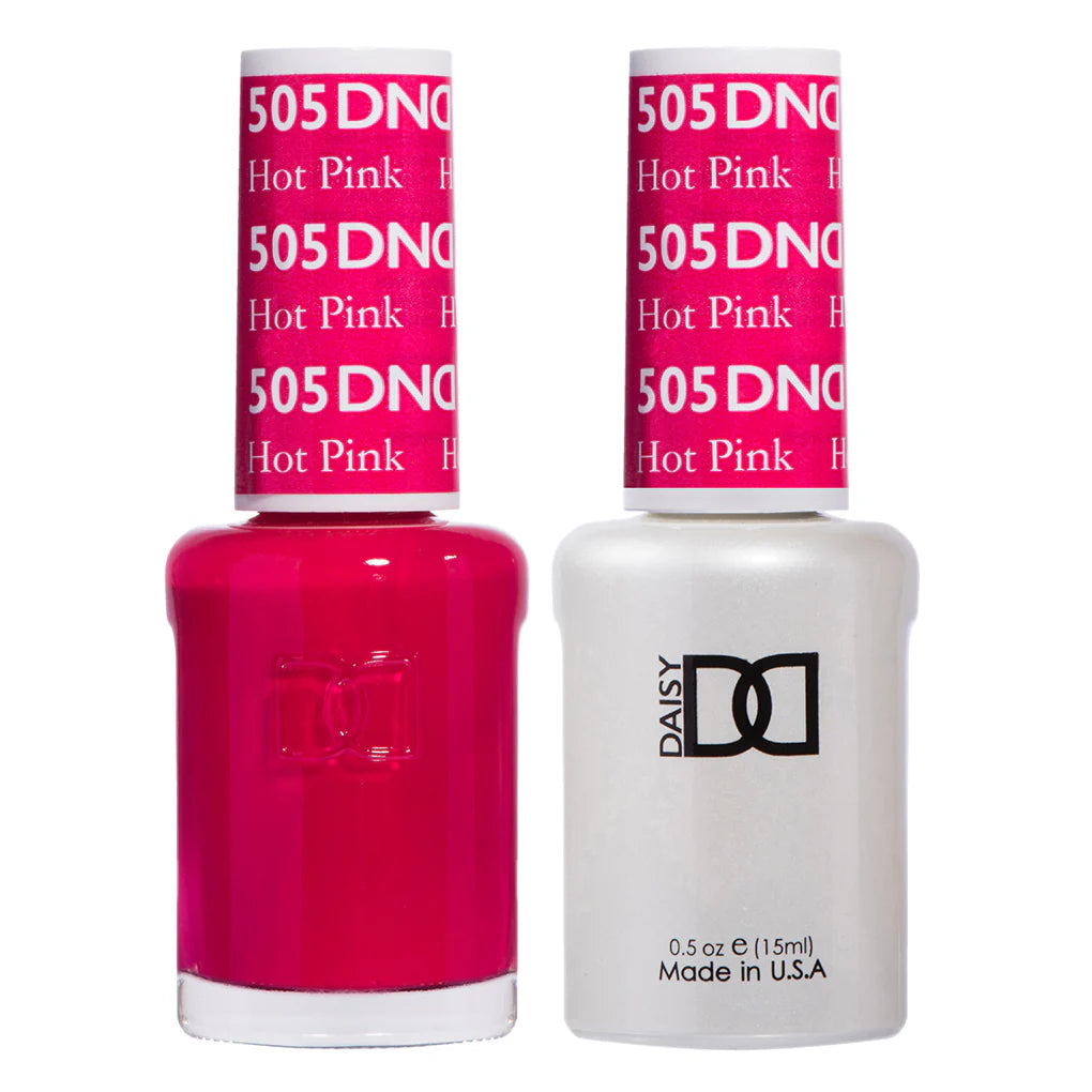 #505 - DND Gel UV/LED Soak Off Gel polish -  Hot Pink