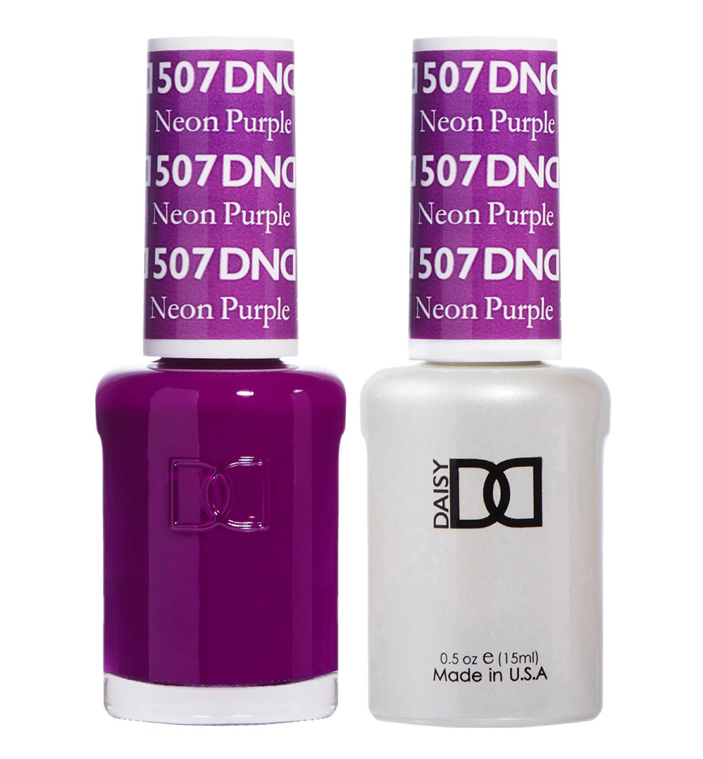 #507 - DND Gel UV/LED Soak Off Gel polish - Neon Purple