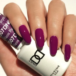 #507 - DND Gel UV/LED Soak Off Gel polish - Neon Purple