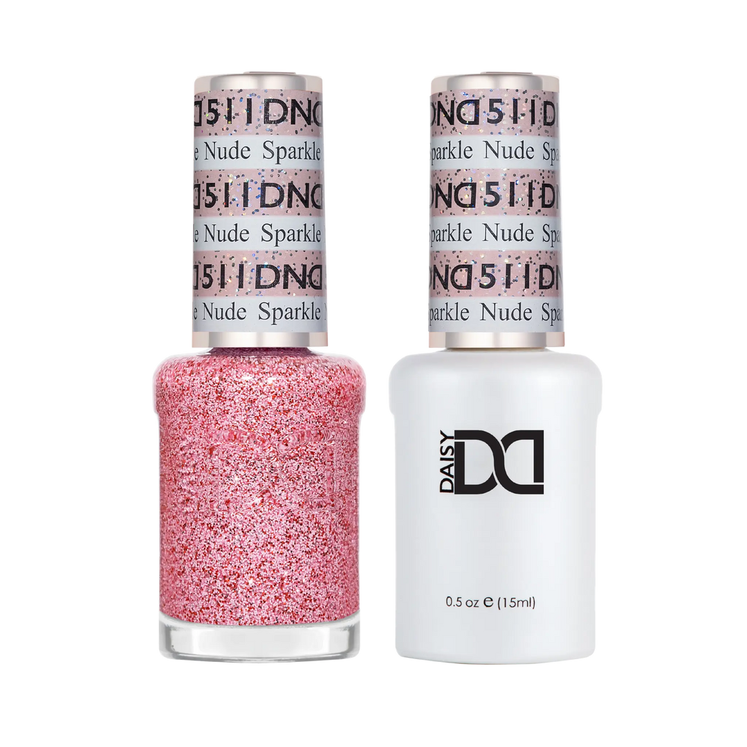 DND Gel #511 Nude Sparkle