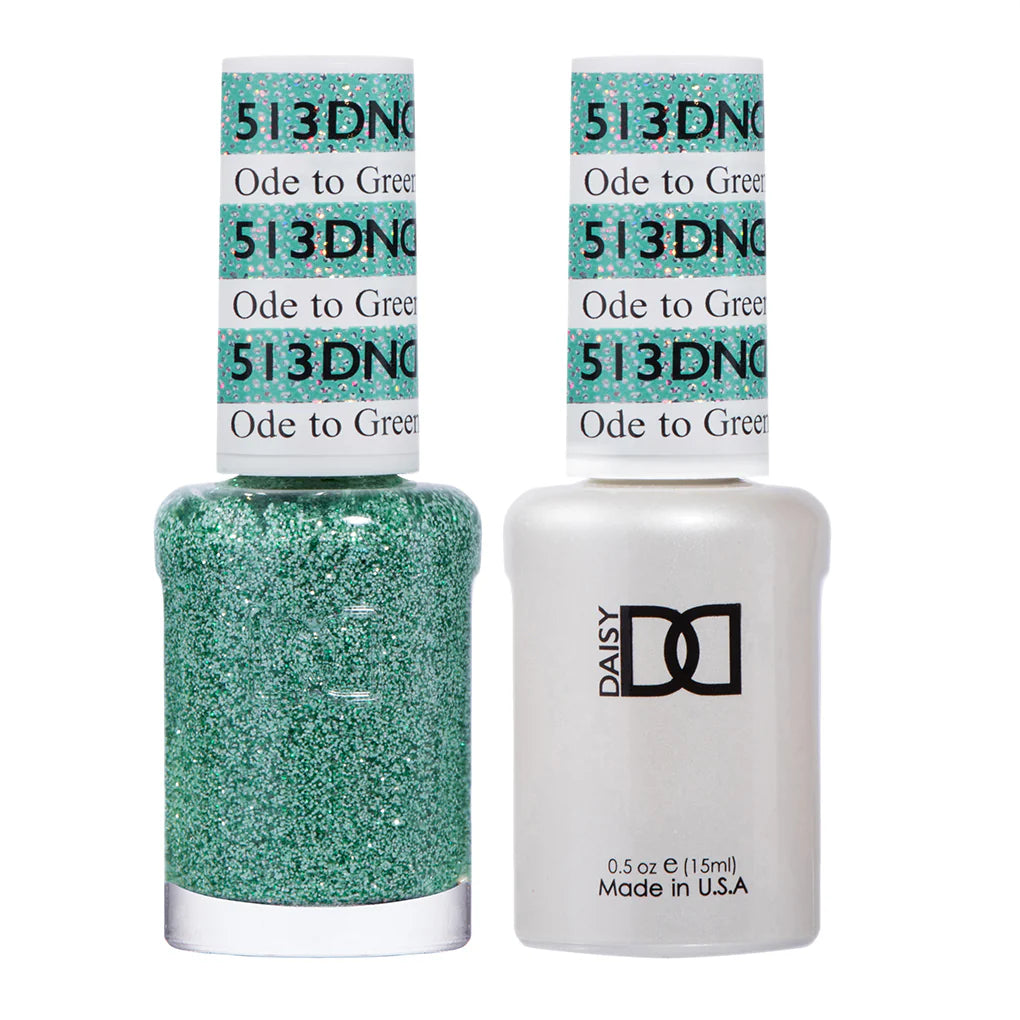 #513 - DND Gel UV/LED Soak Off Gel polish - Ode to Green