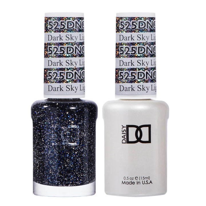 #525 - DND Gel UV/LED Soak Off Gel polish - Dark Sky Light