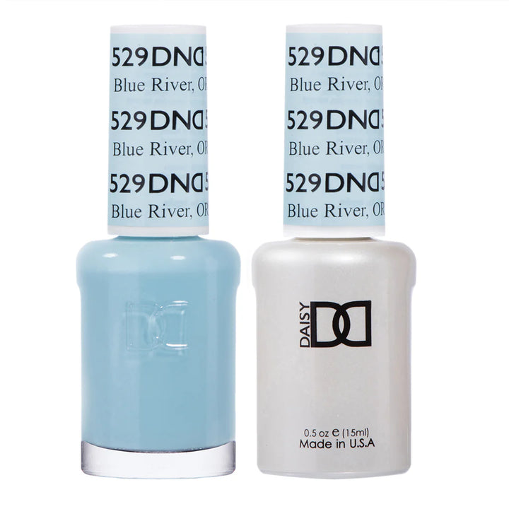 #529 - DND Gel UV/LED Soak Off Gel polish - Blue River