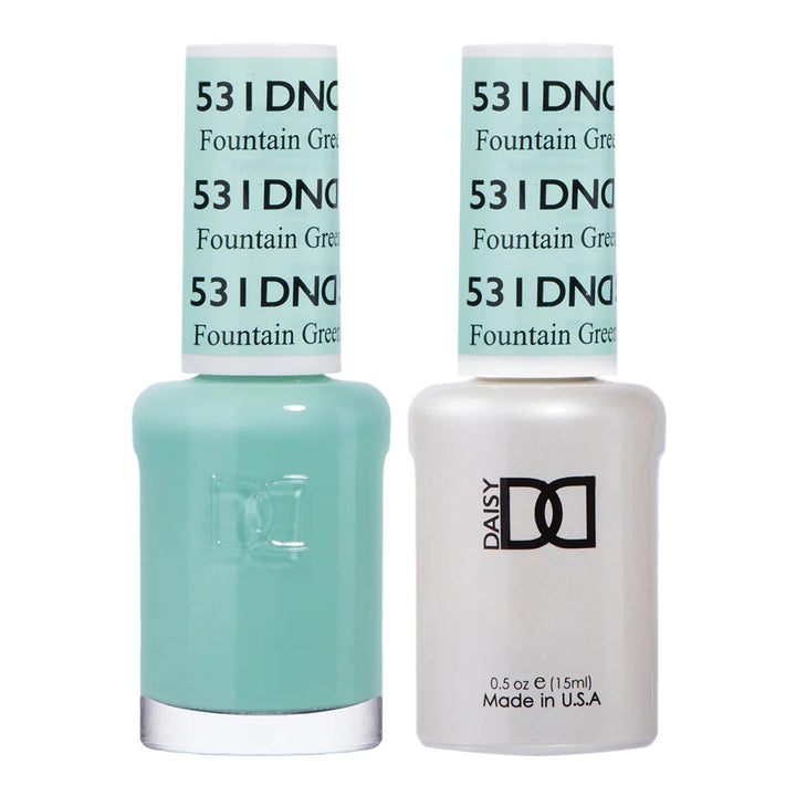 #531 - DND Gel UV/LED Soak Off Gel polish - Fountain Green