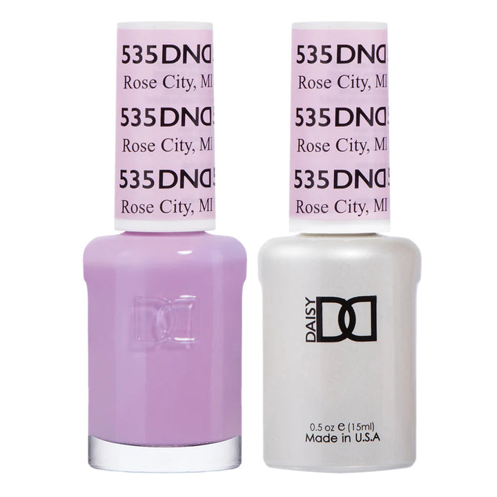 #535 - DND Gel UV/LED Soak Off Gel polish - Rose City