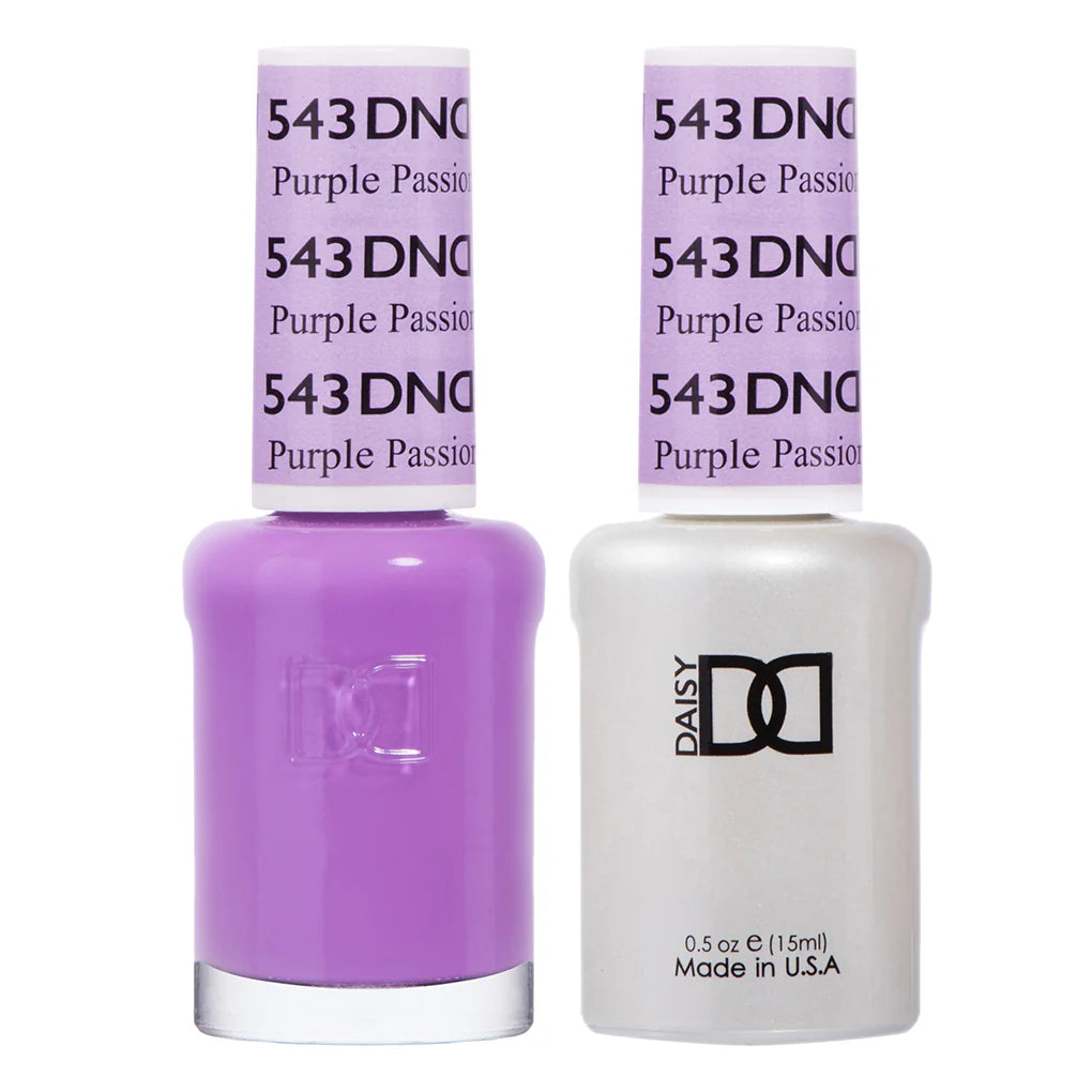 #543 - DND Gel UV/LED Soak Off Gel polish - Purple Passion