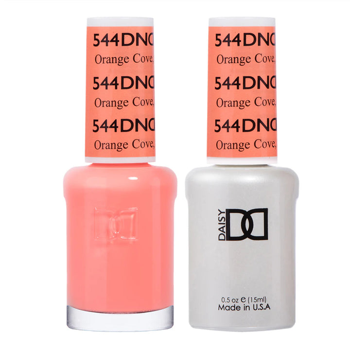 #544 - DND Gel UV/LED Soak Off Gel polish - Orange Cove