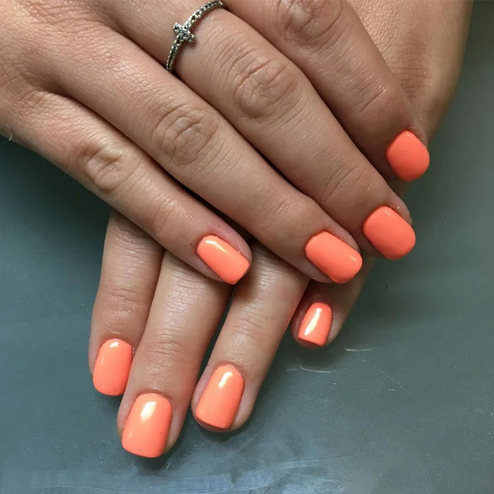 #544 - DND Gel UV/LED Soak Off Gel polish - Orange Cove