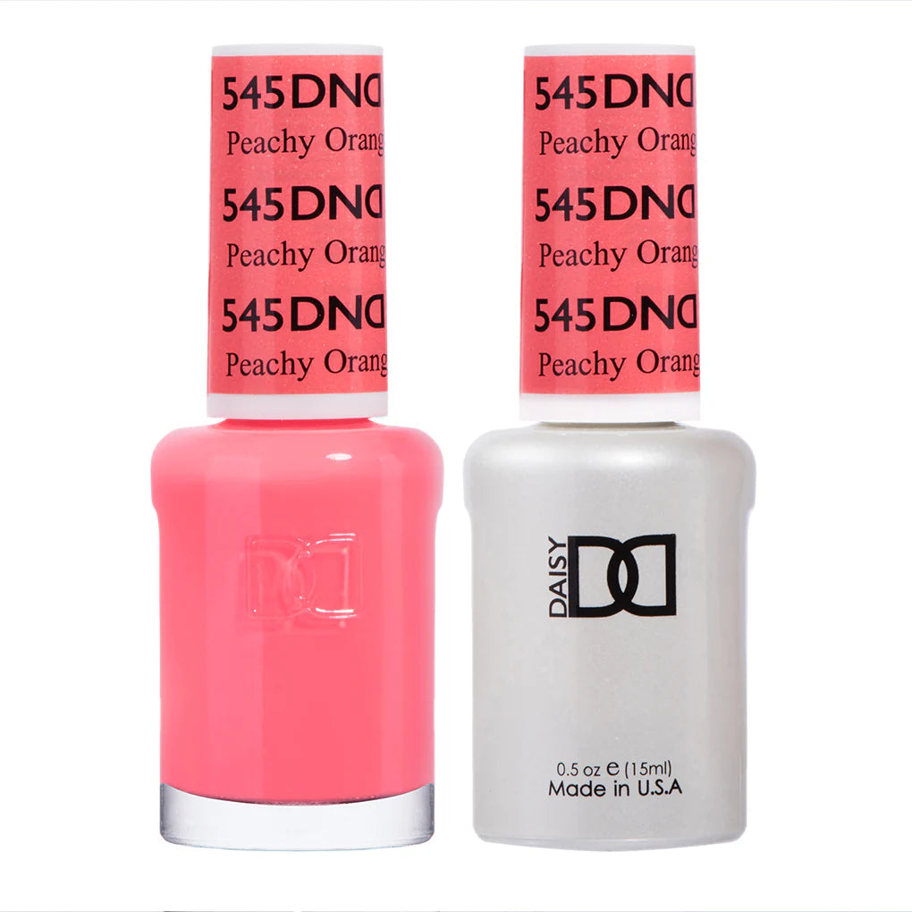 #545 - DND Gel UV/LED Soak Off Gel polish - Peachy Orange