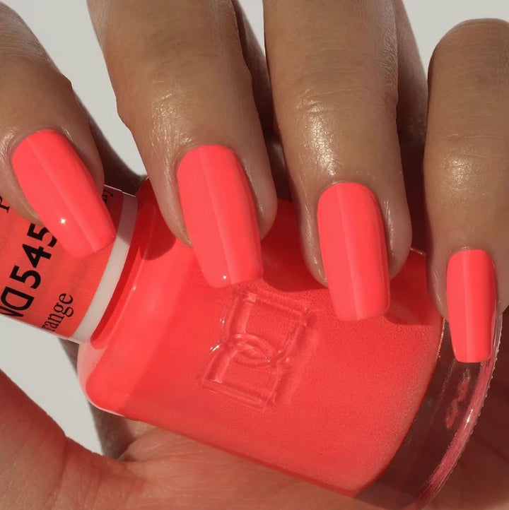 #545 - DND Gel UV/LED Soak Off Gel polish - Peachy Orange