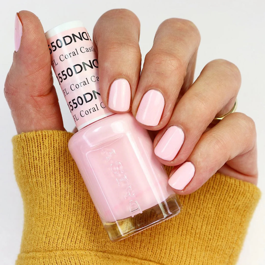 #550 - DND Gel UV/LED Soak Off Gel polish - Coral Castle