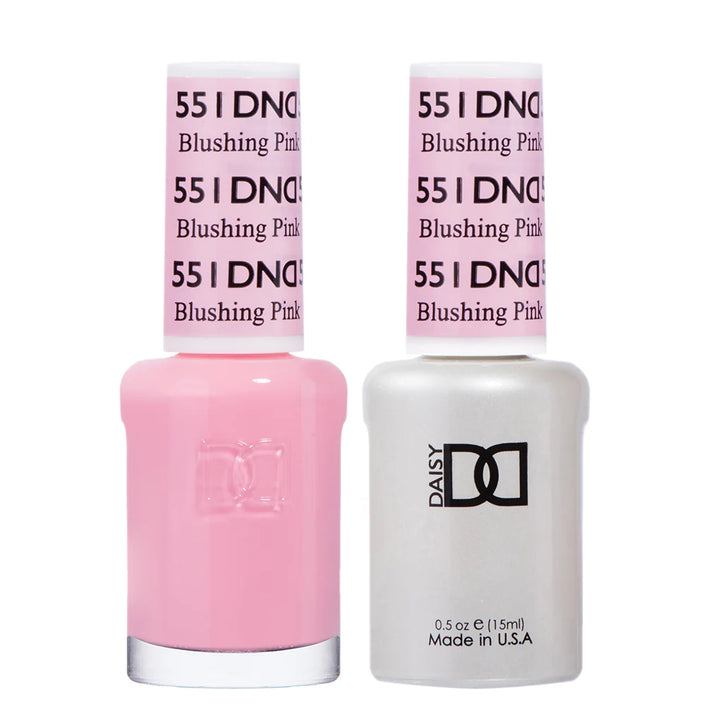 #551 - DND Gel UV/LED Soak Off Gel polish - Blushing Pink