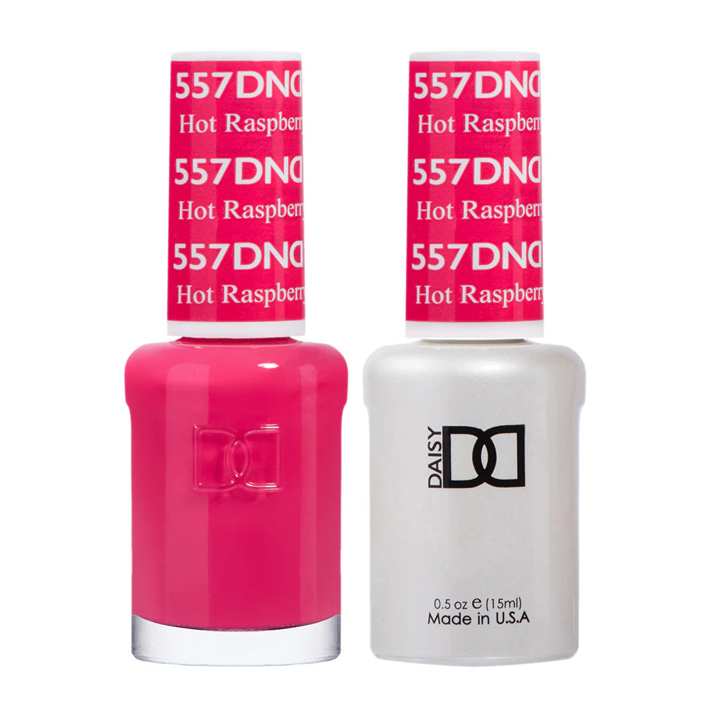 #557 - DND Gel UV/LED Soak Off Gel polish - Hot Raspberry