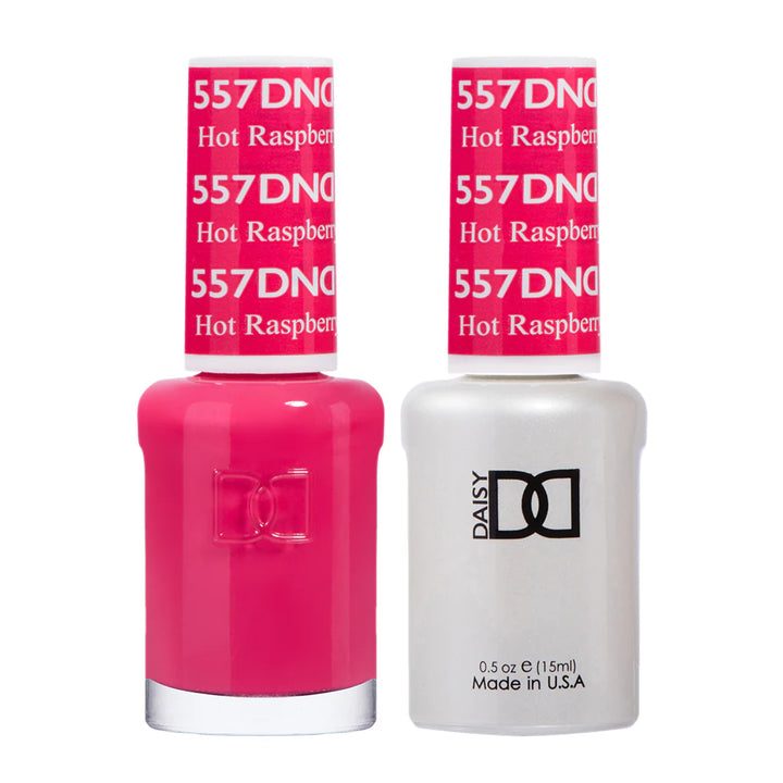 #557 - DND Gel UV/LED Soak Off Gel polish - Hot Raspberry