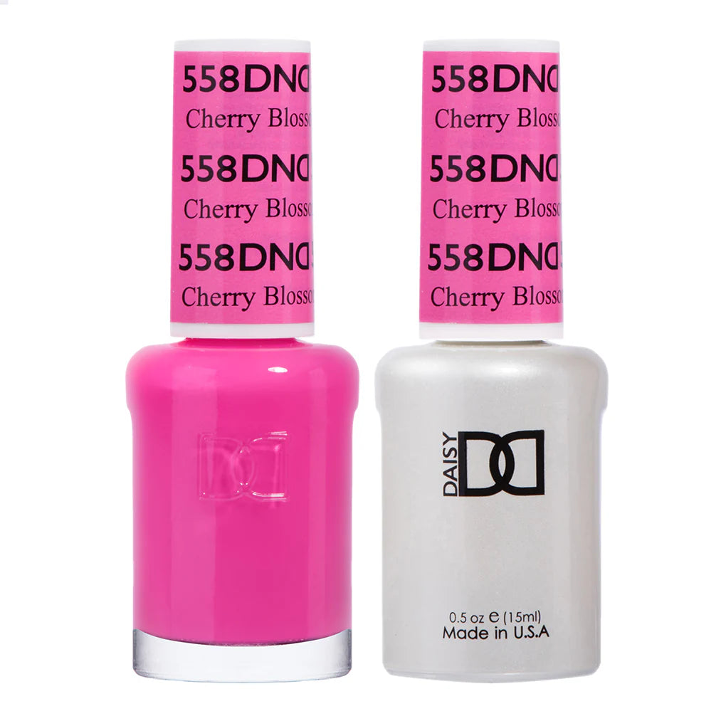 #558 - DND Gel UV/LED Soak Off Gel polish - Cherry Blossom