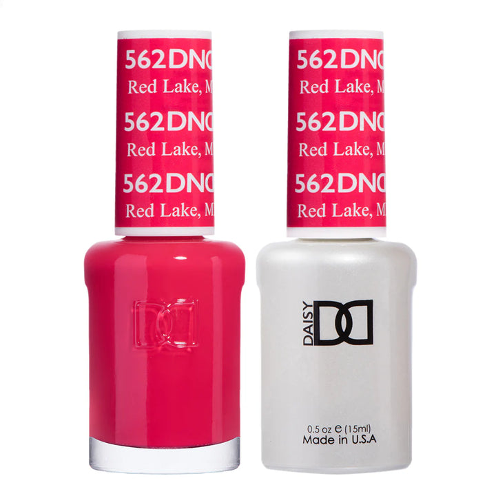 #562 - DND Gel UV/LED Soak Off Gel polish - Red Lake