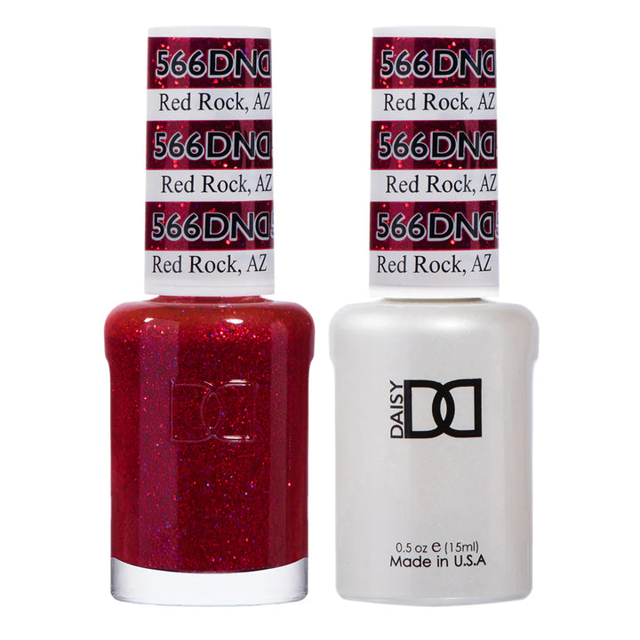 #566 - DND Gel UV/LED Soak Off Gel polish - Red Rock