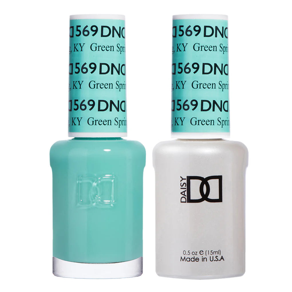 #569 - DND Gel UV/LED Soak Off Gel polish - Green Spring