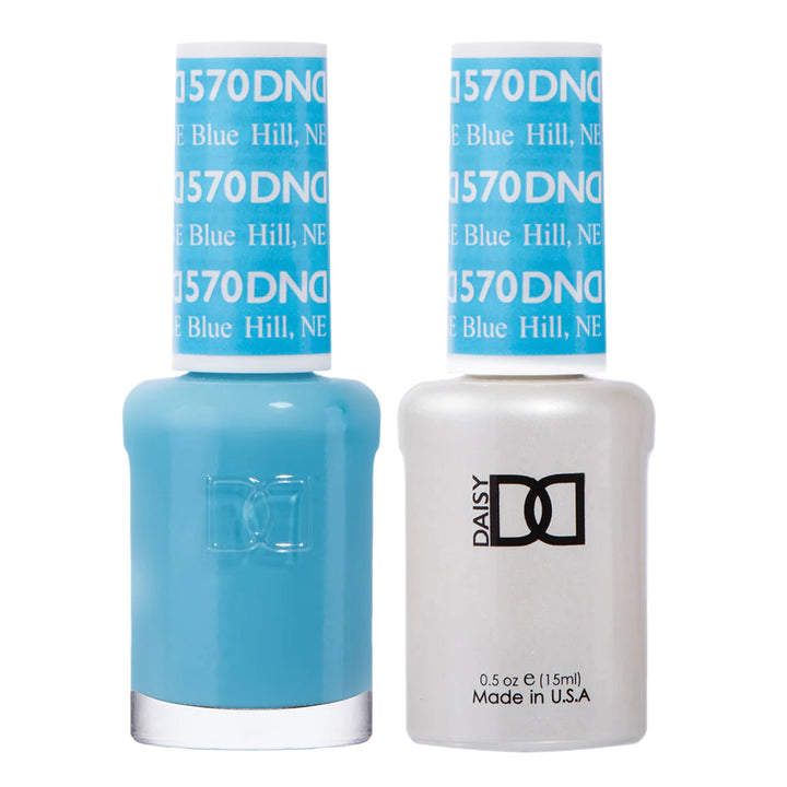 #570 - DND Gel UV/LED Soak Off Gel polish - Blue Hill