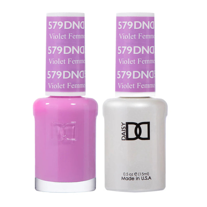 #579 - DND Gel UV/LED Soak Off Gel polish - Violet Femmes
