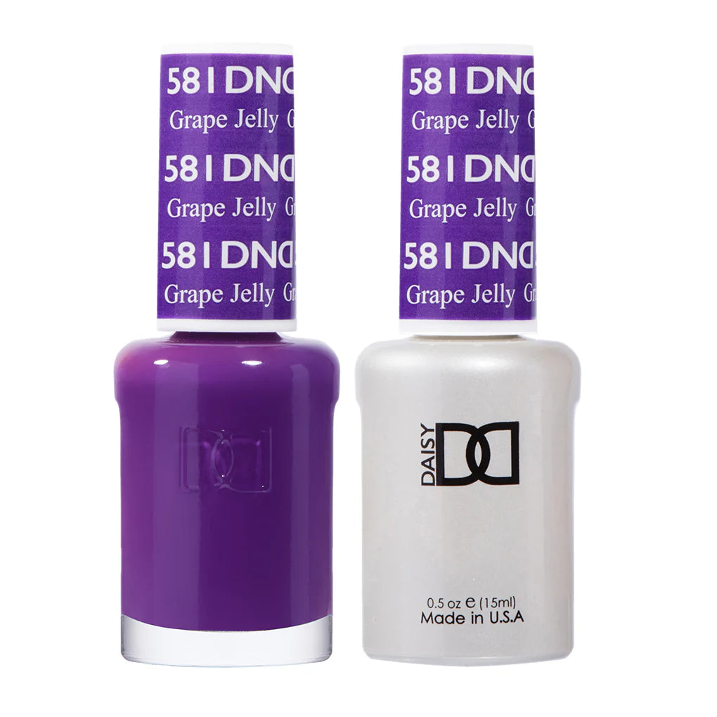 #581 - DND Gel UV/LED Soak Off Gel polish - Grape Jelly