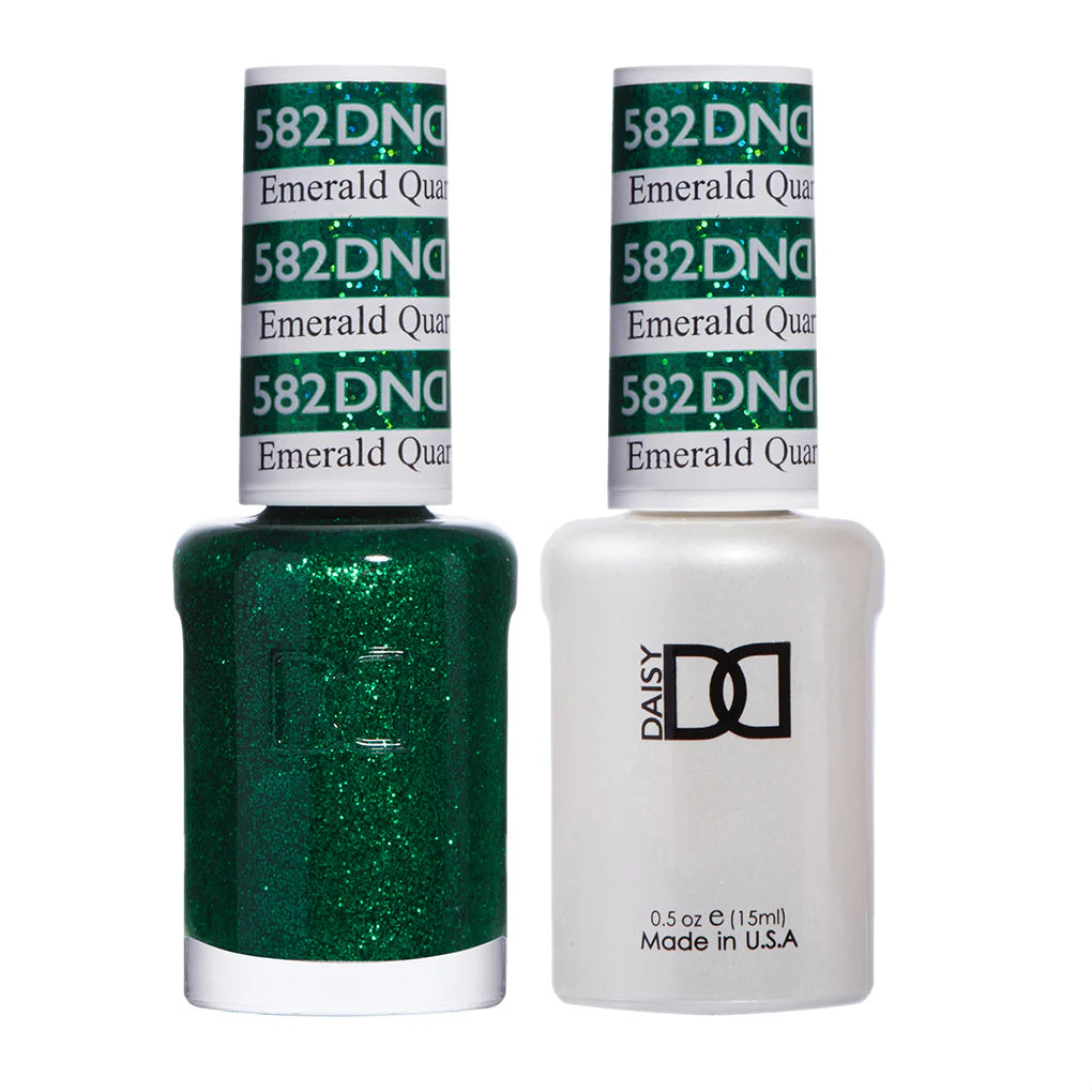 #582 - DND Gel UV/LED Soak Off Gel polish - Emerald Quartz