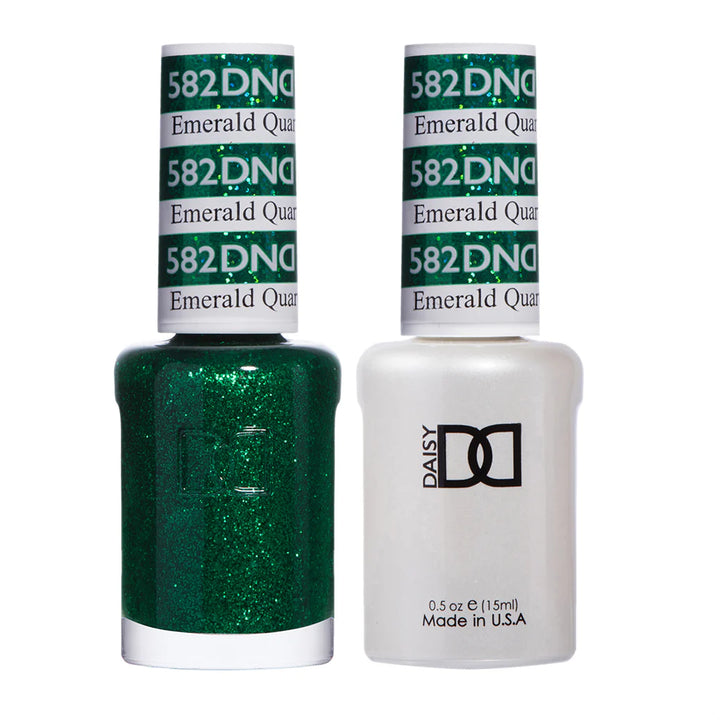 #582 - DND Gel UV/LED Soak Off Gel polish - Emerald Quartz