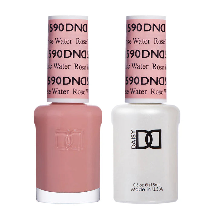 #590 - DND Gel UV/LED Soak Off Gel polish - Rose Water