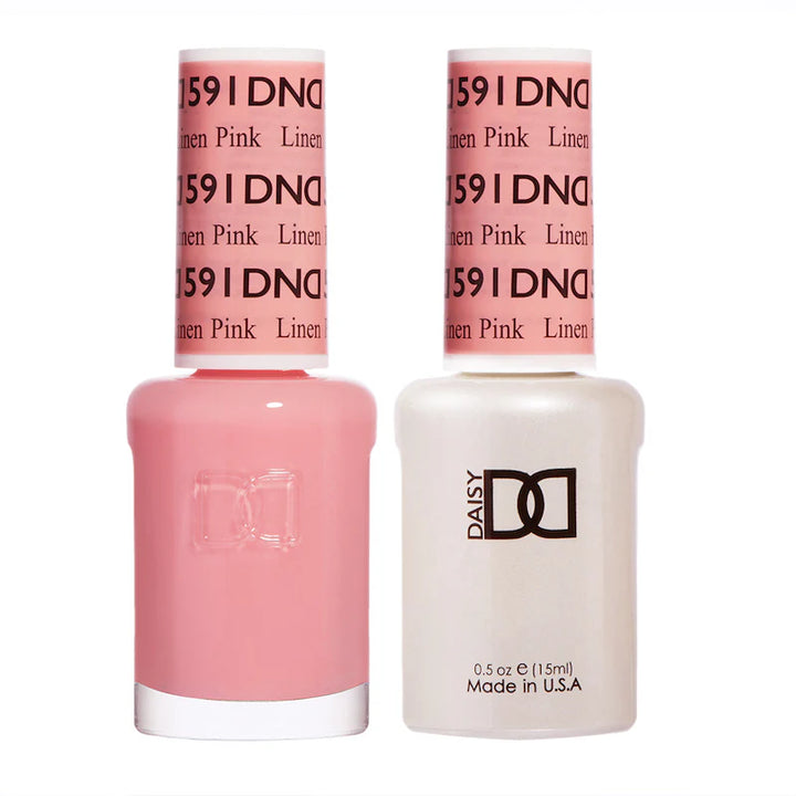 #591 - DND Gel UV/LED Soak Off Gel polish - Linen Pink