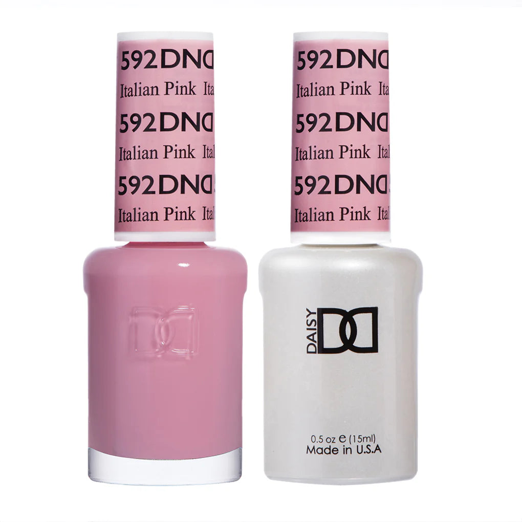 #592 - DND Gel UV/LED Soak Off Gel polish - Italian Pink
