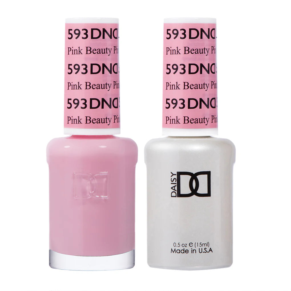#593 - DND Gel UV/LED Soak Off Gel polish - Pink Beauty