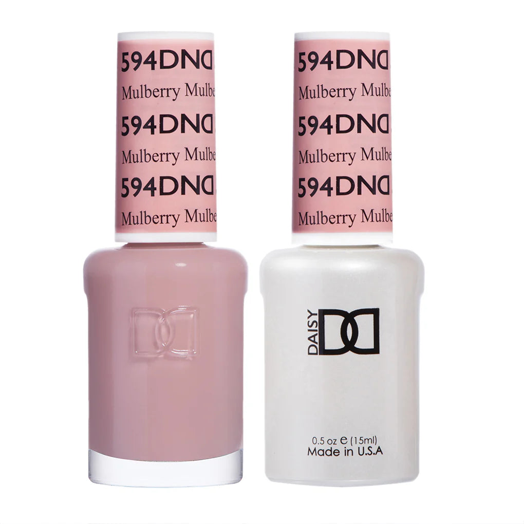 #594 - DND Gel UV/LED Soak Off Gel polish - Mulberry
