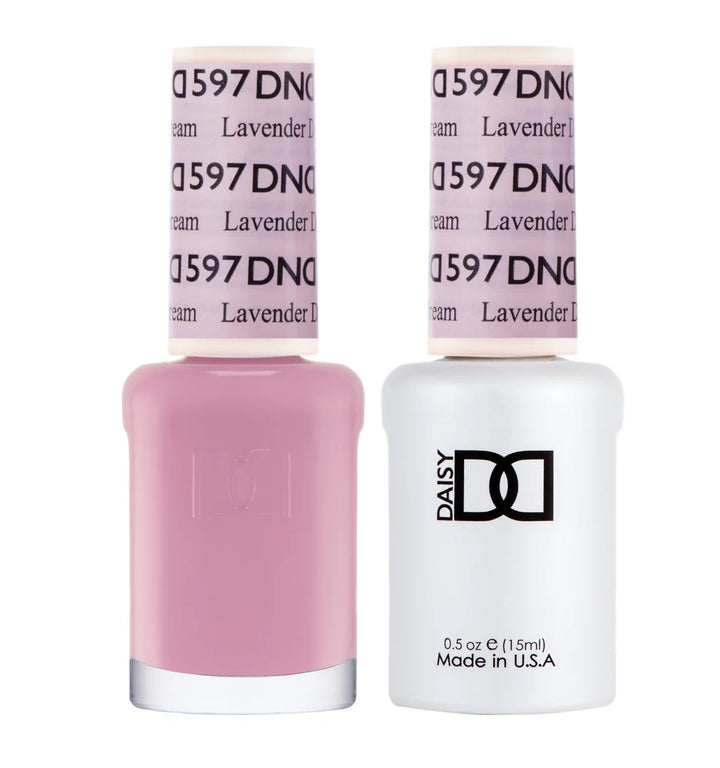 #597 - DND Gel UV/LED Soak Off Gel polish - Lavender Dream