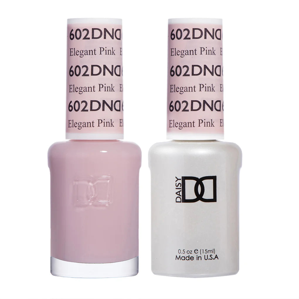 #602 - DND Gel UV/LED Soak Off Gel polish - Elegant Pink