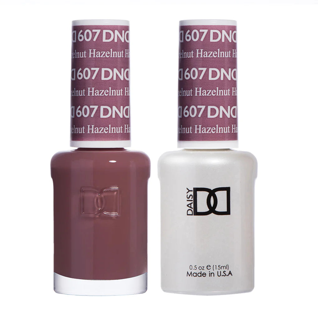 #607 - DND Gel UV/LED Soak Off Gel polish - Hazelnut
